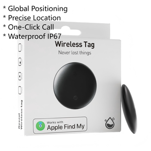 Không thấm nước IP67 Pet <span class=keywords><strong>Tracker</strong></span> Bluetooth từ xa định vị <span class=keywords><strong>GPS</strong></span> airtag Xe thiết bị theo dõi chó chống mất mascotas finder nhựa - Product Image 1