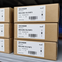 Module de diode TECHSEM MDC200-18-216F3 à montage sur châssis, redresseur de puissance 200A 1800V pour onduleurs PWM et applications industrielles