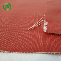Bâche en fibre de verre de Pvc 50 m, tissu imperméable à l'huile, bâche résistante au feu pour camion/Construction