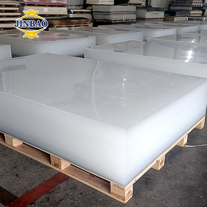 JINBAO透明3mmレーザー切断フレキシブルクリアカスタム磁気プレート着色昇華乳白色アクリルシート - Product Image 1