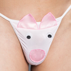 Vente directe d'usine de produits pour adultes, sous-vêtements masculins sexy et séduisants, strings pour hommes en forme de U à thème animal. - Product Image 2