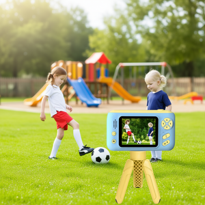 Cj-Cjsm2526380 Kids <b>Digital</b> <b>Camera</b> 2.4in Screen 32G Memory Rotating Lcd Tripod For Children Age 3-10 Years <b>Old</b> - Product Image 2