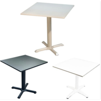 XY Best's Matériau épaissi amélioré Petite taille Table carrée Meilleure vente Meubles de salle à manger en plein air pour les loisirs Cour Jardin