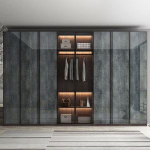 Étagères de rangement personnalisées intelligentes, organisateur, plan, systèmes de placards en bois et de placards pour chambre à coucher, buffets - Product Image 5