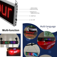 66 cm 26 pulgadas ultrafino aplicación autobús destino LED signo iluminado publicidad pantalla móvil mensaje tablero para tienda Bar Club