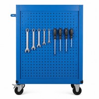 Chariot à outils sur mesure en métal thermolaqué, chariot utilitaire, étagère de rangement pour atelier d'usine avec roues