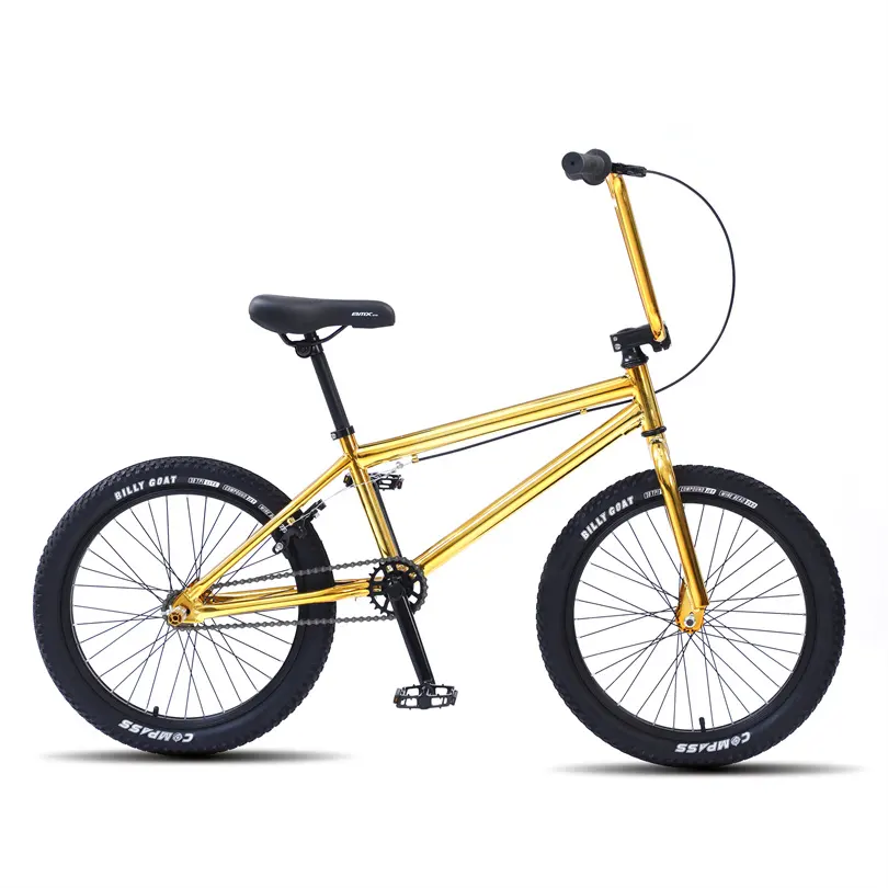 Mini bicicleta BMX Freestyle en marco de acero bicicleta BMX 20 "para saltar Estilo libre truco bicicleta acrobacias bicicletas