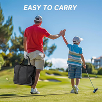 Kit d'activités interactif portable et pliable toutes saisons tout-terrain pour jardin et extérieur, matériel d'entraînement de golf avec trous de chipping OEM