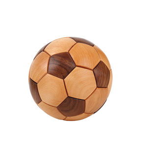 Ensemble d'artisanat en hêtre artisanat en <span class=keywords><strong>bois</strong></span> fait à la main pour cadeau Table de bureau <span class=keywords><strong>Puzzle</strong></span> de football <span class=keywords><strong>3D</strong></span> Souvenirs de football boîtes en <span class=keywords><strong>bois</strong></span> et panneaux muraux - Product Image 1