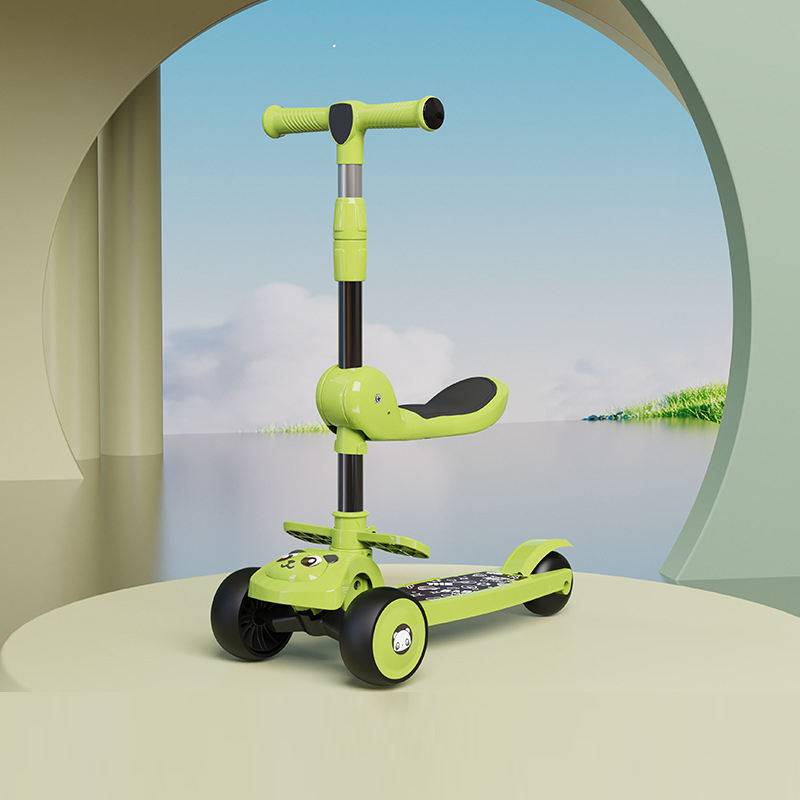 5ซม. ล้อ/แสง/เพลง/เก้าอี้สีเขียว