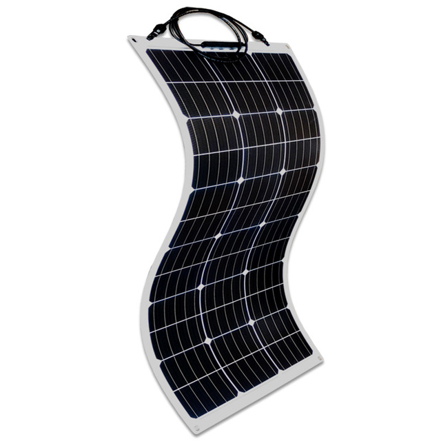 High Quality 100W-1000W 22% Efficiency Monocrystalline Flexible Solar Panels for Car Boat RV Travel Home Yacht Outdoor Made
