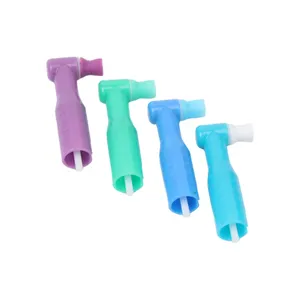 Pink Purple Blue Colorful Disposable Prophy Angle For Dental