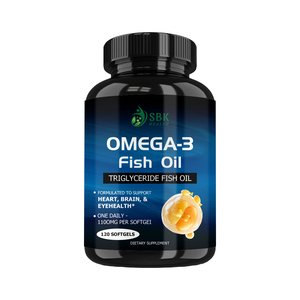 Gélules d'huile de poisson Oméga-3 personnalisées OEM – Complément alimentaire pour soutenir la fonction cérébrale et stimuler la santé du système immunitaire au quotidien - Product Image 1