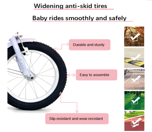 Bicicletta da Montagna per Bambini in Alluminio da 12 Pollici per 3-6 Anni con Rotelle Stabilizzatrici - Offerta Speciale - Product Image 3