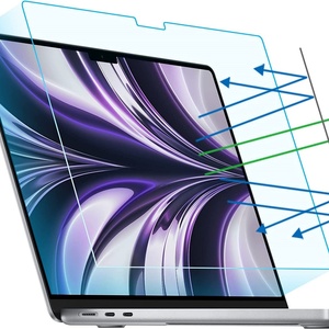 Protector de Pantalla para MacBook Air 15 13 M1 M2 Pro 13 14 15 16 Bar Max 11 12, Cubierta Protectora, Película HD, Protector Suave A2681 A2337 A2338 A2442 - Product Image 6
