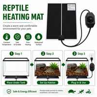 Almohadilla Térmica Impermeable para Animales Pequeños y Reptiles, Tapete Calefactor para Terrario, Venta al Por Mayor