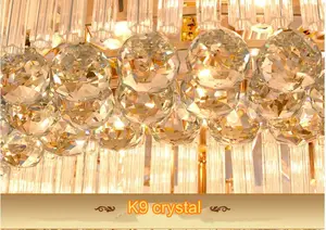 Yüksek kaliteli en çok satan 3 katmanlar kristal yuvarlak modern aydınlatma ev monte tavan lambası