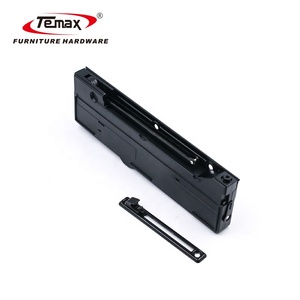 Temax Hoge Kwaliteit Zwart Plastic One <span class=keywords><strong>Touch</strong></span> <span class=keywords><strong>Soft</strong></span> Closing Push <span class=keywords><strong>Open</strong></span> Systeem