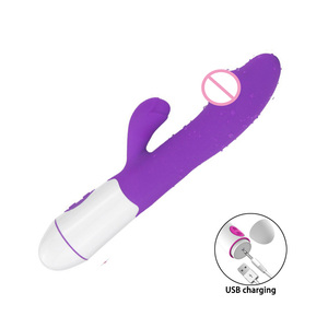 30 Modes USB Rechargeable Clitoris Stimulation Sex Toys Soft <strong>Rabbit</strong> G-spot <strong>Vibrator</strong> for Women - Product Image 5
