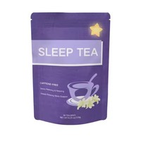 Tisane Apaisante aux Herbes pour le Sommeil, aux Graines de Jujube, Lys et Poria, Sans Caféine, Infusion Froide, 5g x 30 Sachets, Vente en Gros, Étiquette Personnalisée
