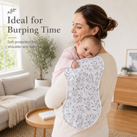 Bavoirs personnalisés à 2 couches ultra doux pour bébé, en coton biologique tricoté, unisexe, pour les bavoirs et les essuie-bave.
