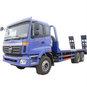 chinese lowest price 10 wheel 20 ton foton flatbed lorry for sale