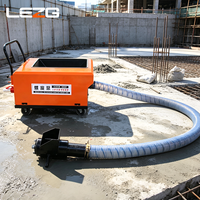 Pompe à béton électrique à vis, portable, pour coulage de structures secondaires, machine de transport de mortier pour chantier de construction