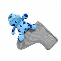 Housse de club de golf personnalisée avec logo, housse de tête de putter de golf avec fermeture magnétique, accessoire de qualité professionnelle pour tournoi