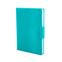 Carnets de notes scolaires écologiques et tendance en papier de qualité avec couverture en silicone personnalisée avec logo créatif