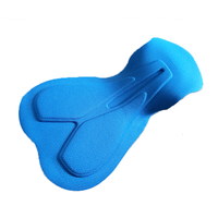 Shorts de cyclisme unisexes personnalisés haute densité, respirants, antichocs, rembourrage 3D, spandex/polyester, coussin de vélo ergonomique