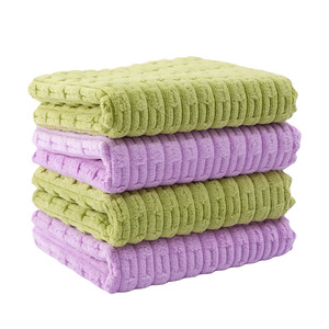 Bamboo Fleece Cleaning <b>Cloth</b> Rectangle Non-Stick <b>Kitchen</b> Towel For Pots And Pans - Product Image 3
