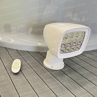 Bateau ponton en aluminium soudé Allhouse Mini Luxury (Yacht de luxe) avec canapé, moteur hors-bord et télécommande pour la pêche et le divertissement