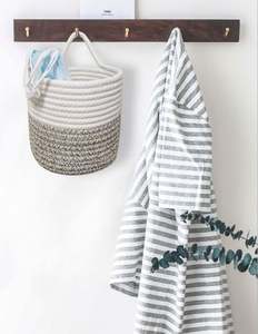 Jardinières murales pour décorations de Noël, grandes <span class=keywords><strong>plantes</strong></span> d'<span class=keywords><strong>extérieur</strong></span>, plateau <span class=keywords><strong>rectangulaire</strong></span> en osier, doublure en fibre de coco, support pour fleurs - Product Image 4