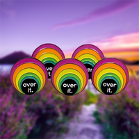 Offre Spéciale nouveau sur elle émail broche en gros métal artisanat Lgbt Gay LGBT lesbienne broche LOGO personnalisé arc-en-ciel vierge épinglettes fierté