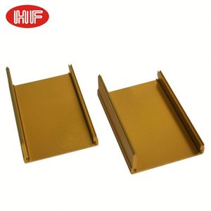 HongFa HF-A-9 Factory IP54 Sandblasted Aluminum Alloy Junction Box for LED Driver Controller with Heat Sink Split Body Design - Product Image 5