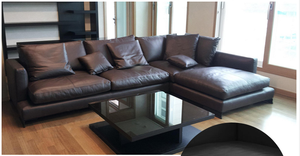 Sofá de esquina moderno de gama alta, muebles para el hogar de moda contemporánea de fábrica de China, cuero genuino con relleno de esponja, precio bajo - Product Image 6