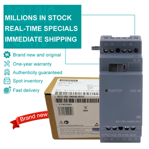 ซีเมนส์ ของแท้ใหม่เอี่ยม 6ED1055-1MA00-0BA2 Plc <span class=keywords><strong>Logo</strong></span> <span class=keywords><strong>8</strong></span> AM2 โมดูลลอจิก โมดูลขยายสัญญาณอนาล็อก - Product Image 2