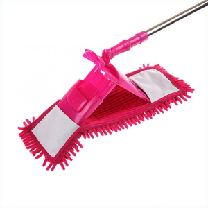 Casa in microfibra mocio ricarica con ciniglia a mocio piatto tamponi polvere e acqua assorbente per un'efficace pulizia del pavimento - Product Image 5