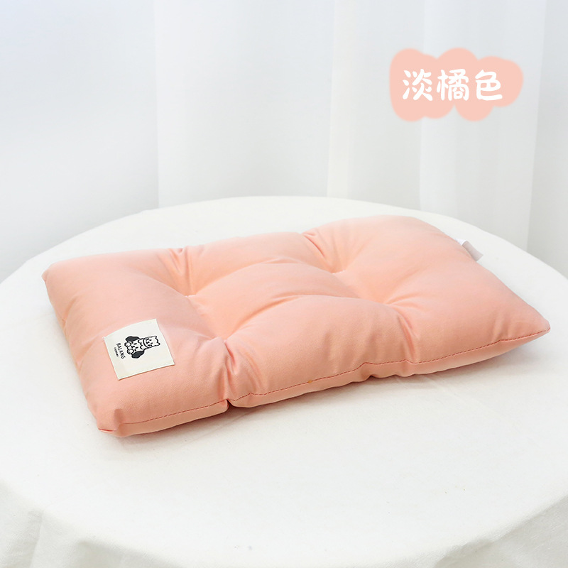 Macaron Cotton Mat - Light Orange