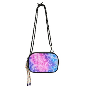 Fashion Purses Bag Women's Colorful <b>Purple</b> <b>Tie</b>-dye Custom Crossbody Bag Festival Workout Traveling Running Shoulder Phone Bag - Product Image 1