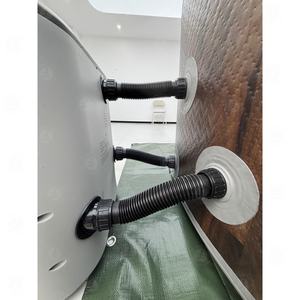 Bain <span class=keywords><strong>spa</strong></span> <span class=keywords><strong>gonflable</strong></span> pour 6 personnes en gros, PVC à 3 couches et drap de sol <span class=keywords><strong>thermique</strong></span>, bain à remous de massage avec couvercle - Product Image 5