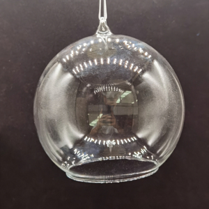 Nouvelle conception tendance d'usine : Couvercles en verre transparent de 8 cm, 10 cm et 12 cm de différentes tailles pour la décoration intérieure de Noël et les motifs DIY - Product Image 5