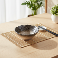Grand bol en mélamine ondulée 9 pouces, forme ovale de style japonais, pour restaurant, vente en gros, livraison gratuite