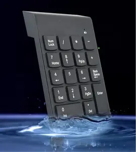 OEM有线无线蓝牙迷你usb 18键22键数字键盘键盘笔记本电脑平板智能手机