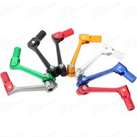 Levier de changement de vitesse pliable en aluminium, pour 50-250CC CRFXR50 BBR TTR KLX, ATV et vélos hors route, pièces de moto Quad