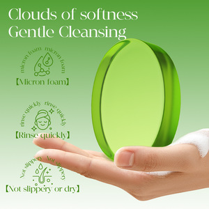 Jabón Sólido de Pepino MAYCHEER 60g, Limpieza Profunda, Control de Grasa, Elimina Ácaros, Refresca e Hidrata - Product Image 3