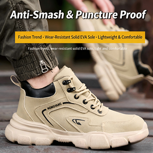 <span class=keywords><strong>Scarpe</strong></span> <span class=keywords><strong>Antinfortunistiche</strong></span> con Punta Composita, Leggere, Antiurto, Antiperforazione, Antiscivolo, Traspiranti, per Uomo e Donna, Prezzo di Fabbrica - Product Image 4