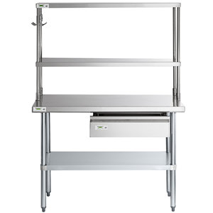 Catering Work Bench with Drawers & Undershelf, Other Hotel Restaurant Supplies Commercial <b>Kitchen</b> <b>Unit</b> - Product Image 1