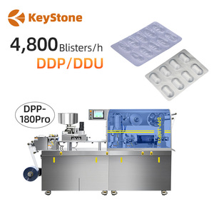 Machine d'emballage sous blister automatique DPP-180 pour comprimés, gélules molles et capsules de gélatine - Product Image 1