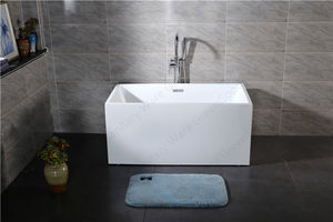 מודרני סיב זכוכית שריה אמבטיות בודד לבן אמבטיה - Product Image 4